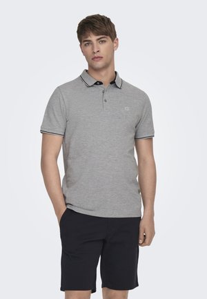 FLETCHER REG SS NOOS - Polo - light grey