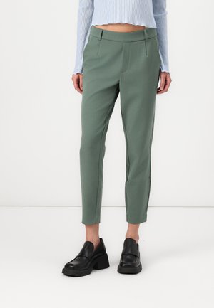 VILA VIVARONE SLIM - Chinos - duck green