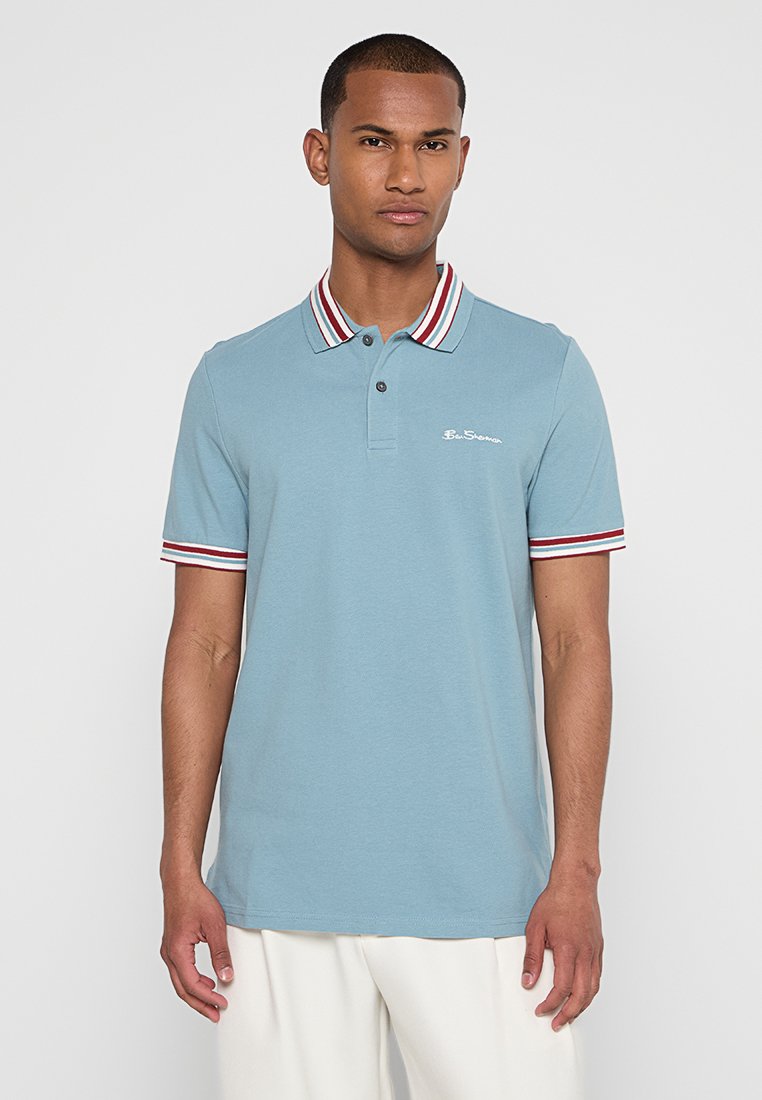 Ben Sherman Poloshirt lichtblauw