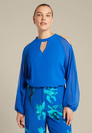 ELEGANTE CON DETTAGLI CUT-OUT - Blusa - bluette