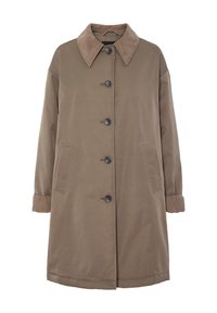 PCNORM JACKET - Abrigo de invierno - chocolate brown