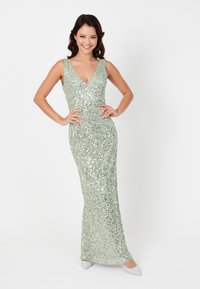 BEAUUT EMBELLISHED SEQUINS - Abiti per occasioni speciali - sage green