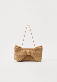 VALERIE BOW CLUTCH - Kabelka - natural