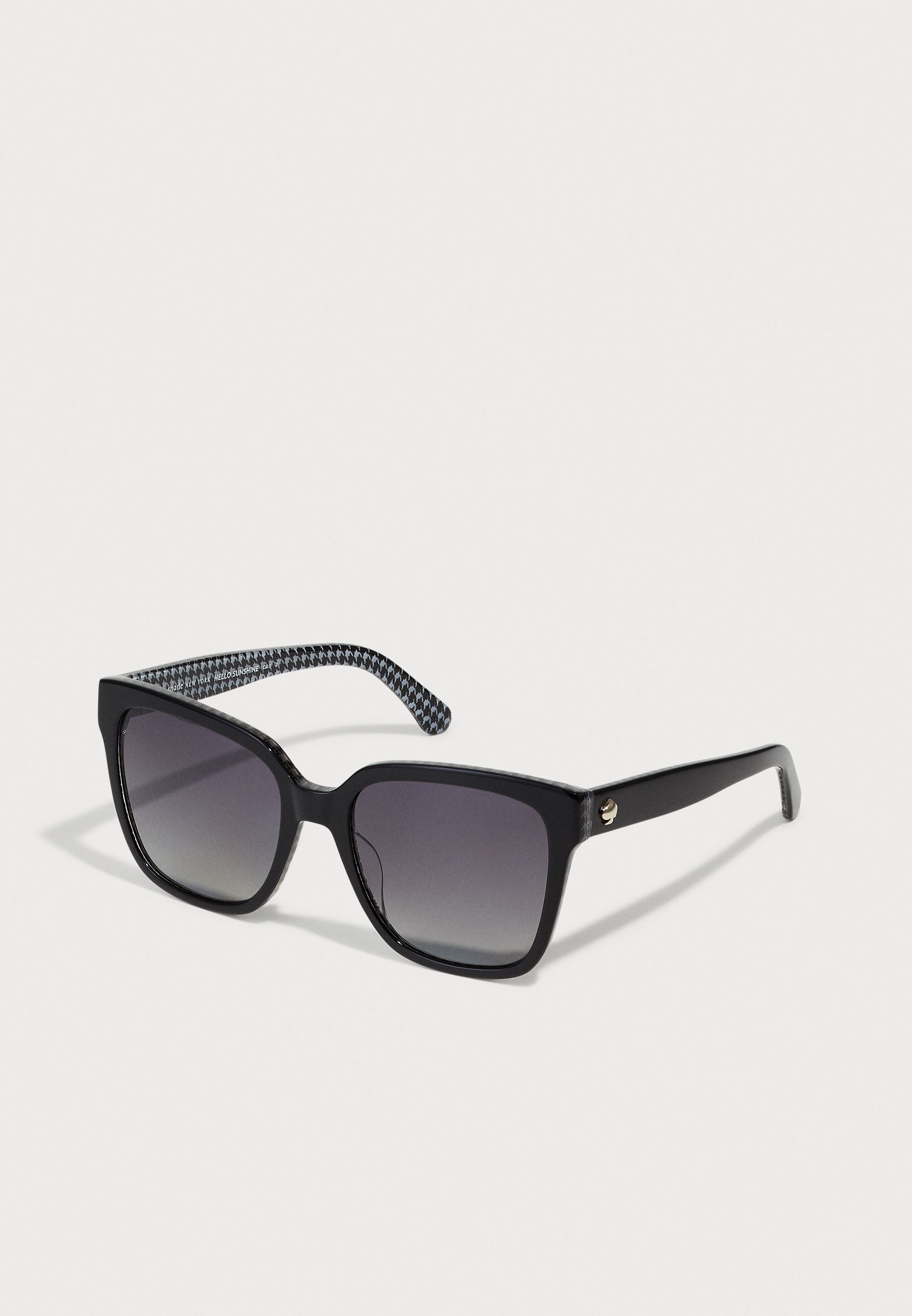 Kate Spade Kiya Sunglasses Black Rectangular Gradient Lenses