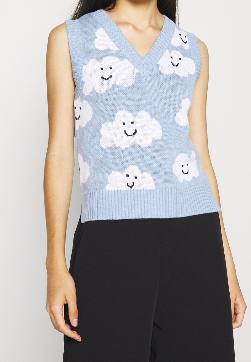 Monki Pullover - light blue