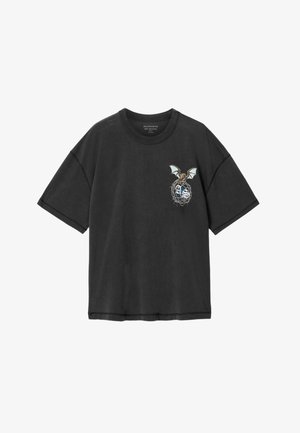 AllSaints, WYVERN SS CREW . - T-shirts print - washed black