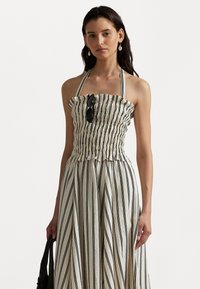 silver sequin dress maxi North Star Silver Sequin Long-Sleeve Midi Dress With Feather Cuffs  Club L  London