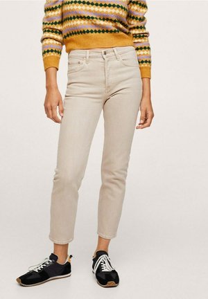 Jeans Straight Leg - sand