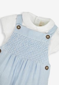 JoJo Maman Bébé 2-PIECE SMOCKED COLLAR SET STANDARD - Body - blue
