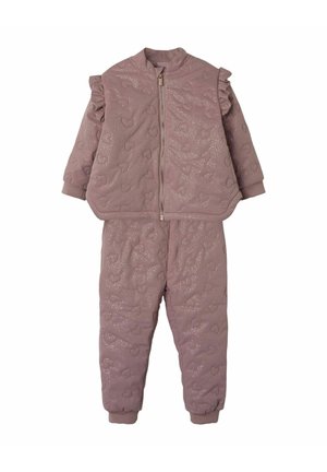 SET GLITZER - Broek - woodrose