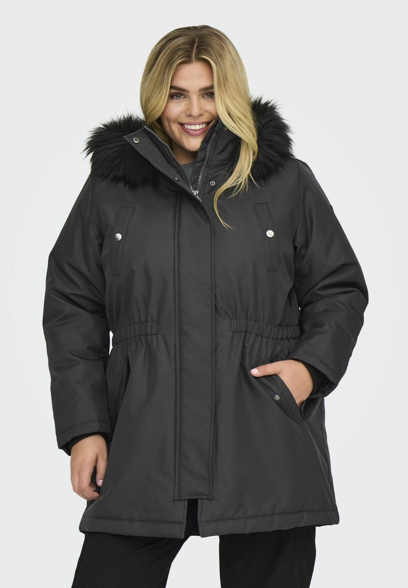 ONLY Carmakoma CARIRENA COAT - Parka - phantom