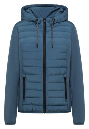Cecil, SCUBA JACKE MIT STRUKTURMIX UND KAPUZE - Chaqueta de entretiempo - mountain air blue