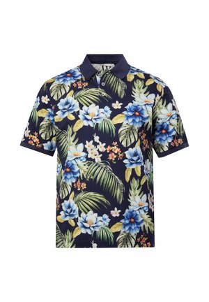 JP1880 SHORT SLEEVE ALL-OVER PRINT - Polo - navy blue