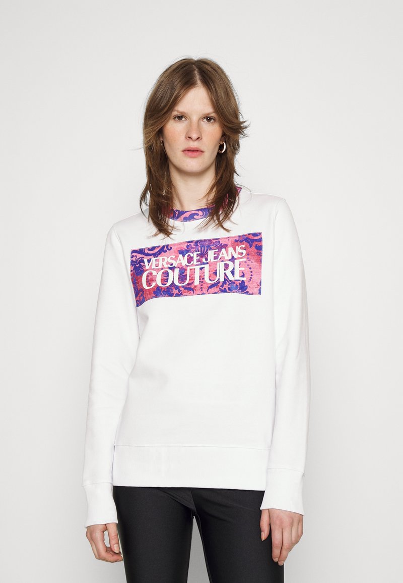 Damen Sweatshirts | Versace Jeans Couture Sweatshirt white/weiß - FP74227 Damen Sweatshirts | Versace Jeans Couture Sweatshirt white/weiß - FP74227