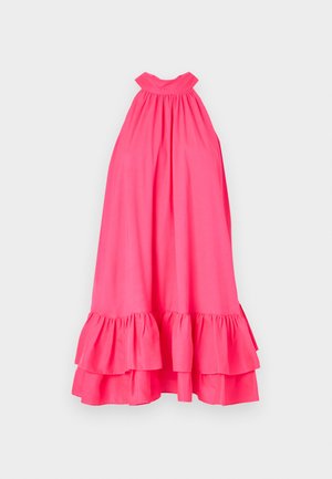 ERNA HALTER TIERED MINI DRESS - Robe de soirée - pink