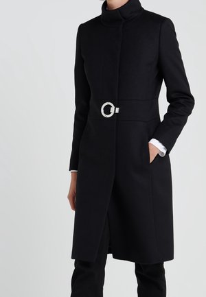 Klassischer Mantel - black