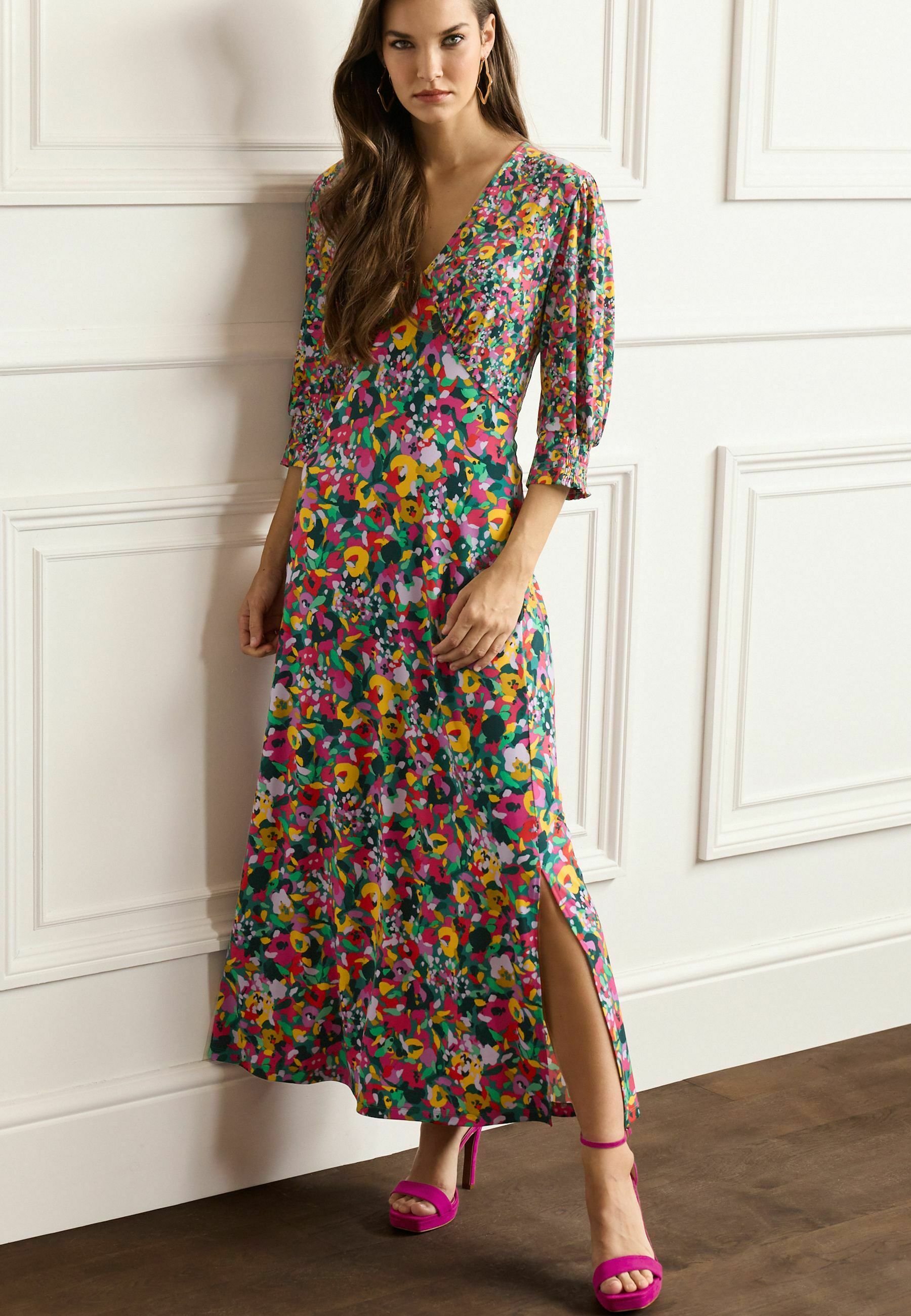 tea maxi dress