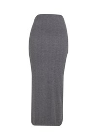 HIGH SLIT  - Jupe crayon - darkgreymelange