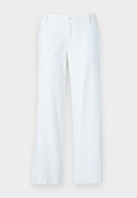 Hollister Livvy Low-Rise Wide-Leg Pants - Hlače - bright white
