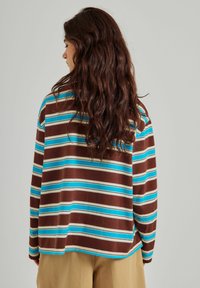 NORR DAGMA - Longsleeve - brown blue