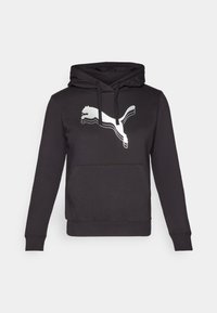HOODIE - Kapucni - black/metallic silver