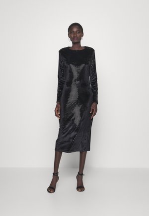 Vero Moda Tall VMSREE CALF DRESS - Cocktail φόρεμα / Φόρεμα για πάρτι - black