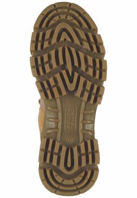 camel active Platform ankle boots - tan