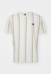 VERTICAL STRIPE TEE UNISEX - Trükipildiga T-särk - newsprint multi