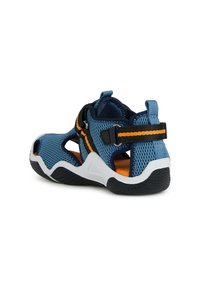 Geox JR WADER - Sandalias de senderismo - light blue