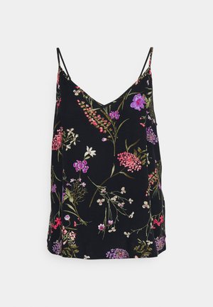 Vero Moda VMEASY SINGLET V NECK  - Felső - black/mille
