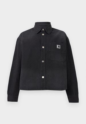 Carhartt WIP, GEORGIA SHIRT - Πουκαμίσα με κουμπιά - black destroy wash