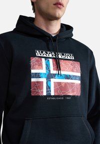 Napapijri B-GUIRO H1 - Felpa con cappuccio - black