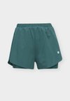 ACE 2 IN 1 SHORTS - Спортни шорти - mallard green