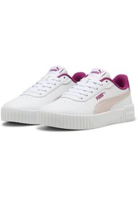 Puma CARINA 2.0  - Sneakers basse - white mauve mist magenta gleam