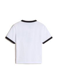 Vans APPLE BOOM RINGER - Triko s potiskem - white/black