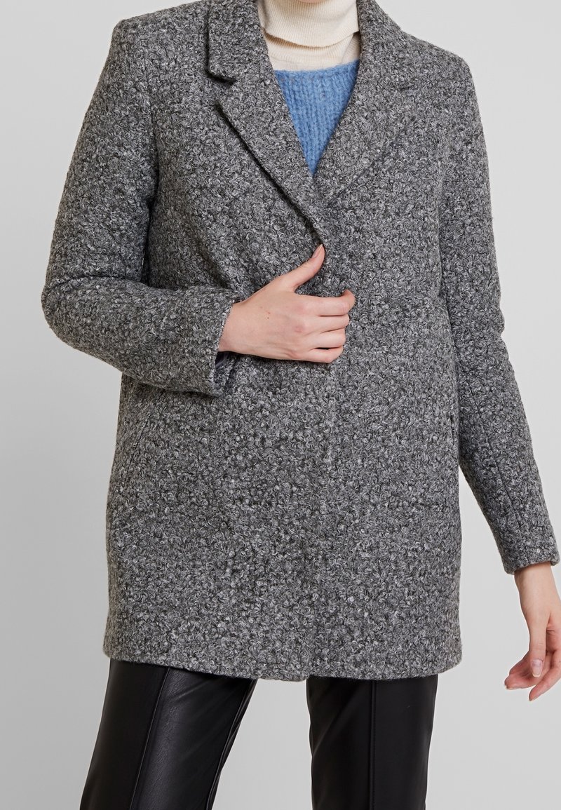 VILA Cappotto classico - grey