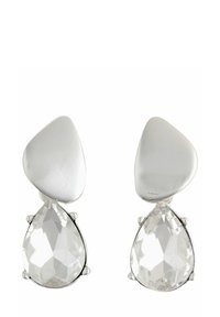 SPARKLE DROP STUD - Fülbevalók - silver tone