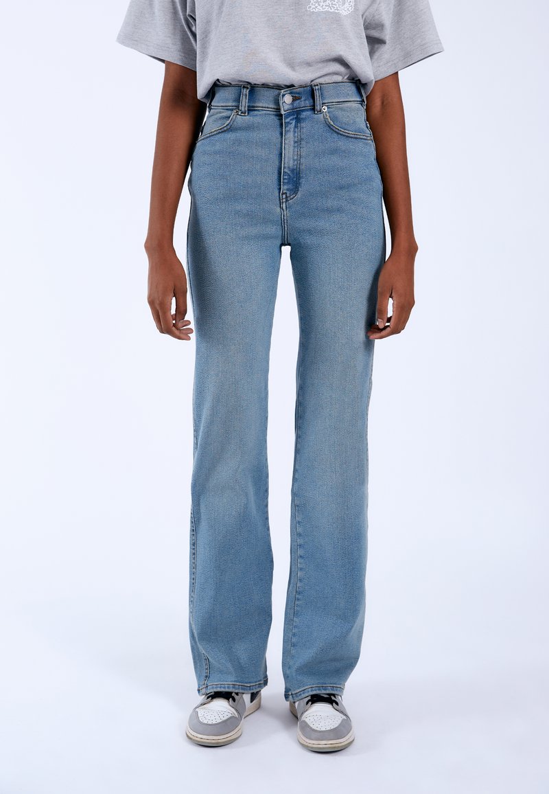 Dr.Denim MOXY STRAIGHT - Vaqueros rectos - cape light vintage worn