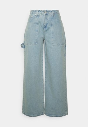 The Ragged Priest LOW RISE - CARPENTER RELEASE  - Relaxed fit jeans - light blue