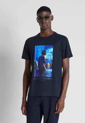 Antony Morato, T-shirt print - blue-grey