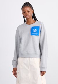 adidas Originals KSENIA TAG  - Φούτερ - medium grey heather