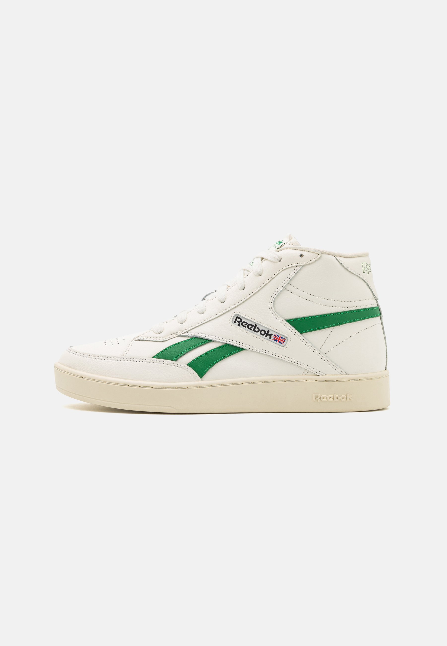 Reebok Classic CLUB FORM UNISEX - Sneakers hoog - chalk/alabaster/glen  green/crème - Zalando.be