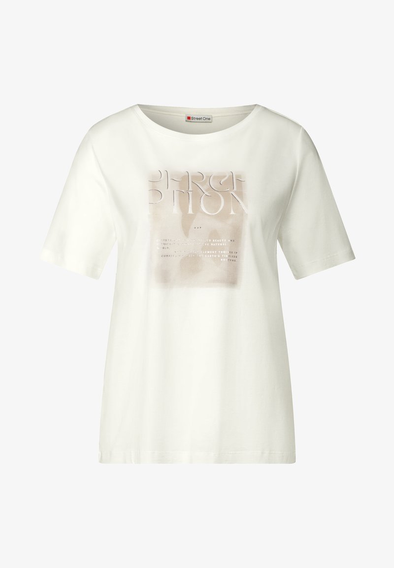 T-shirt We Should All Be Feminists Jersey di cotone e lino bianco T-shirt We Should All Be Feminists Jersey di cotone e lino bianco
