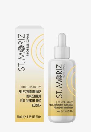 ST. MORIZ PROFESSIONAL SELF-TANNING CONCENTRATE BOOST DROP - Autoabbronzante - medium dark