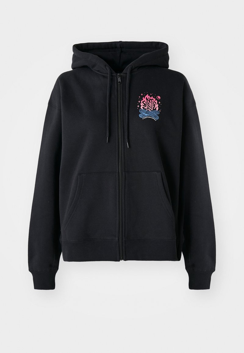 Santa Cruz Sweater met rits zwart Santa Cruz Sweater met rits zwart