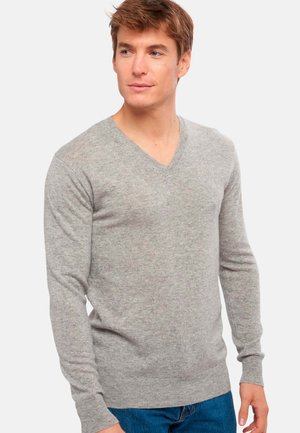 Mahogany FIRST - Strickpullover - fog grey