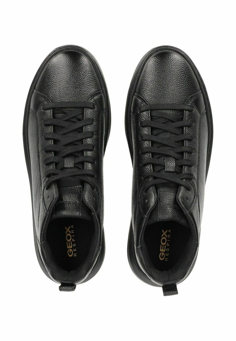Baskets Montantes GEOX En Cuir Noir - Pointure 38, Occasion Très Bon état