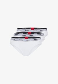 Pack 3 Bragas HUGO Triplet Brief Stripe Para Mujer – 95% Algodón, 5% Elastano, Cómodas Y Cotidianas