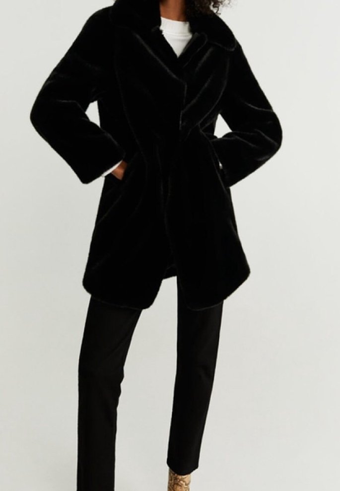 Mango Vinterjakker - black
