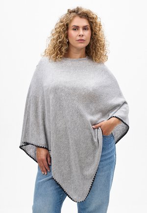 Cape - light grey melange